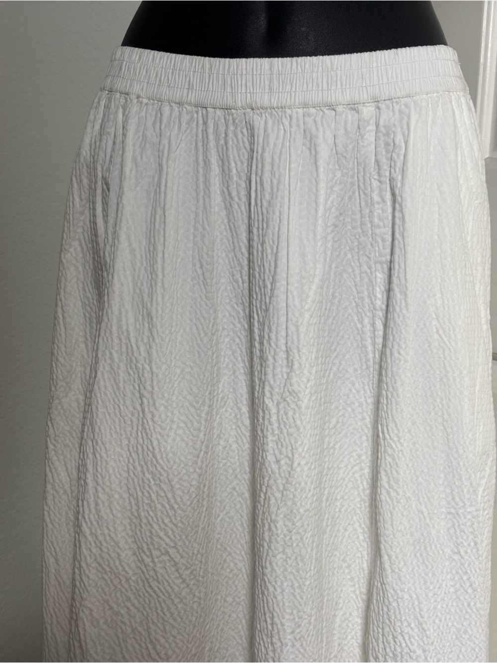 a new day White Maxi Skirt with Elastic Waistband - Picture 4 of 9